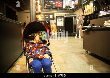 Record Store Day 2014, Rough Trade New York, Brooklyn Stockfoto