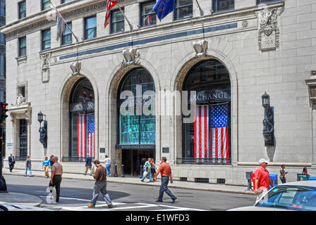 Boston-Börse Stockfoto