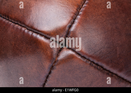 klassische alte Leder-Fußball-Hintergrund Stockfoto
