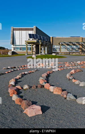 Joggins Fossil Zentrum an der Bay Of Fundy in Nova Scotia.  Kanadas 15. UNESCO-Weltkulturerbe. Stockfoto