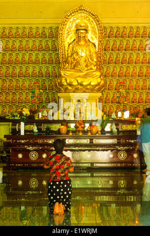 KEK Lok Si Tempel, (Kloster der höchste Glückseligkeit), Penang, Malaysia Stockfoto