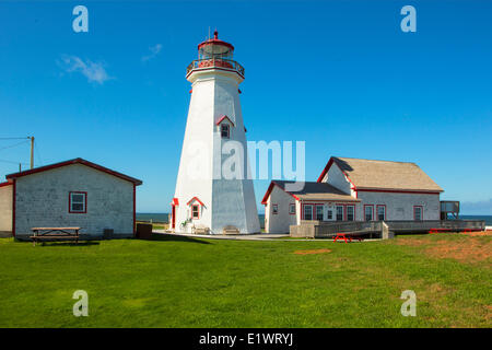 East Point Lighthouse, Prince Edward Island, Canada Stockfoto