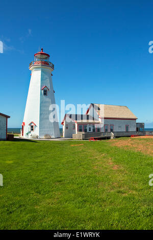 East Point Lighthouse, Prince Edward Island, Canada Stockfoto