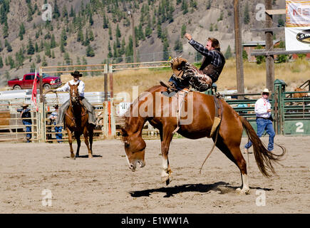 Merritt Rodeo, Merritt, British Columbia, Kanada. Stockfoto