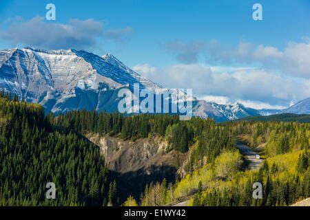 Highwood Peak, Sheep River Provincial Park, Kananaskis County, Alberta, Kanada Stockfoto