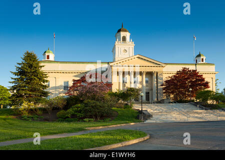 Acadia University im Frühjahr, Wolfville, Nova Scotia, Kanada Stockfoto