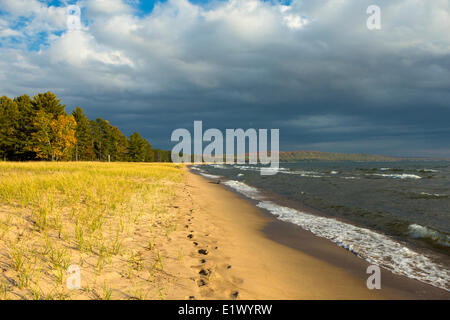 Pancake Provincial Park, Lake Superior, Ontario, Kanada Stockfoto