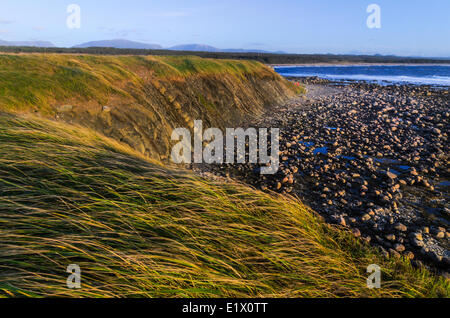 Atlantik Green Point Cliffs Website global Stratotype für die kambrische Ordovician geologische Grenze. Gros Morne National Stockfoto