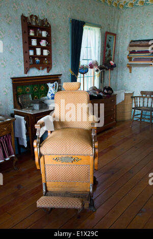 Historischen Goldrausch Townsite von Barkerville, Cariboo Region, Britisch-Kolumbien. Kanada Stockfoto