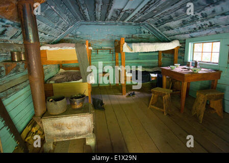 Historischen Goldrausch Townsite von Barkerville. Cariboo Region, Britisch-Kolumbien. Kanada Stockfoto