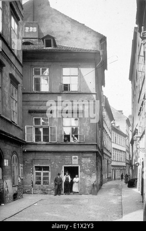 Jüdischen Viertel von Prag, ehemalige jüdische Ghetto der Altstadt. c. 1920. Austria-Hungary Stockfoto