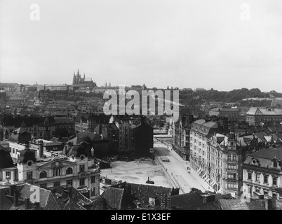 Jüdischen Viertel von Prag, ehemalige jüdische Ghetto der Altstadt. c. 1920. Austria-Hungary Stockfoto