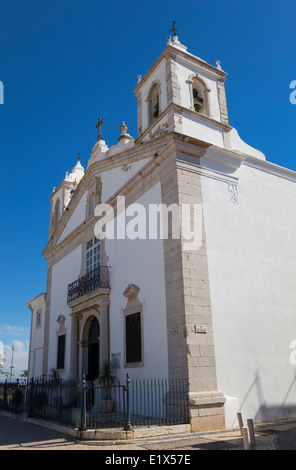 Mittelalterliche Kirche von Santa Maria in Lagos Portugal Stockfoto