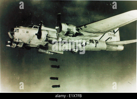 401. Bombe Gruppe b-17 Stockfoto