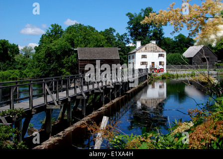 SLEEPY HOLLOW, NY: Philipsburg Manor Stockfoto