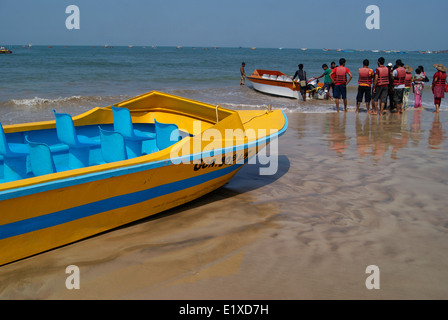 Goa Indien Baga Strand Wassersport Stockfoto