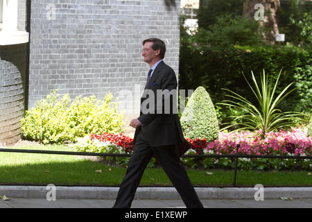 Westminster, London, UK 10. Juni 2014. Attorney General Dominic trauern QC MP kommt in der Downing Street für die wöchentlichen Kabinettssitzung Credit: Amer Ghazzal/Alamy Live-Nachrichten Stockfoto