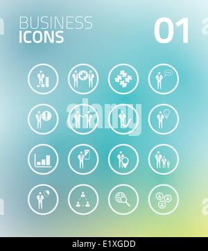 Kreissymbol Geschäft mit frischen Hintergrund Stock Vektor