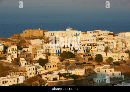 Griechenland, Cyclades Inseln, Sifnos, Kastro Dorf Stockfoto