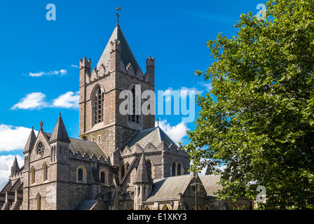 Irland, Dublin, die Christ Church cathedral Stockfoto
