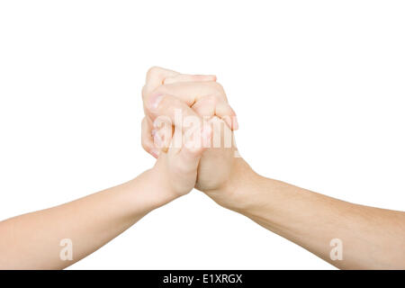 Handshake Stockfoto