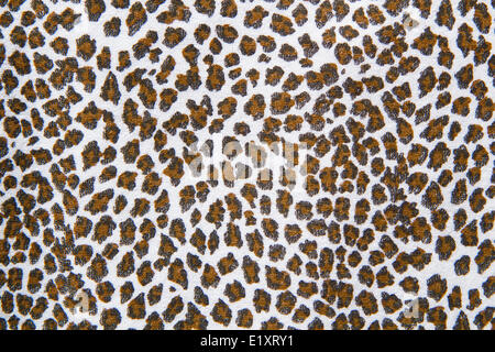 Textur-Stoff mit Leoparden-Muster Stockfoto