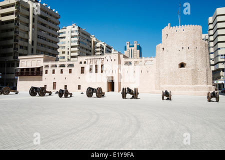 Al Hisn Festung in Sharjah, Vereinigte Arabische Emirate Stockfoto