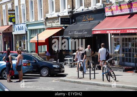 Golborne Road in West-London - London W10 - UK Stockfoto