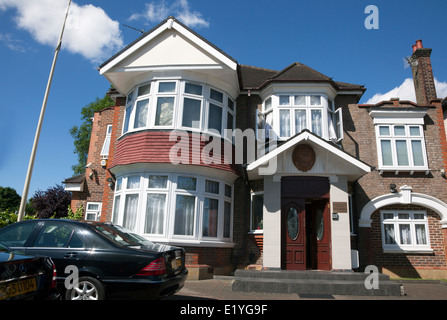 Botschaft von Nordkorea, Gunnersbury Avenue, West London Stockfoto