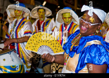 Tänzer-Teilnehmer am jährlichen nationalen Festival von Uruguay, gehalten in Montevideo Uruguay Stockfoto