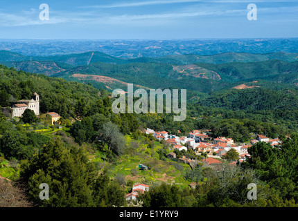 Portugal, Algarve, Monchique Dorf Stockfoto