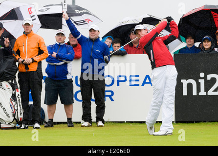 Rory McIlroy am Royal Portrush, Co. Antrim, Nordirland Stockfoto