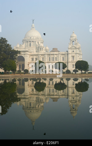 Indien, Westbengalen, Kalkutta, Calcutta, Chowringhee, Victoria Memorial Stockfoto