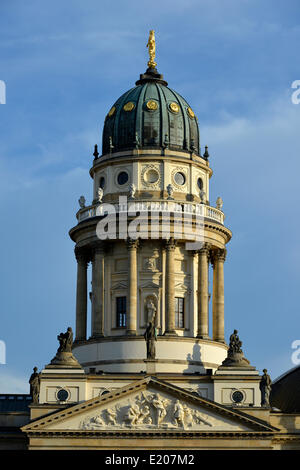 Deutscher Dom, Gendarmenmarkt Square, Bezirk Mitte, Berlin, Deutschland Stockfoto