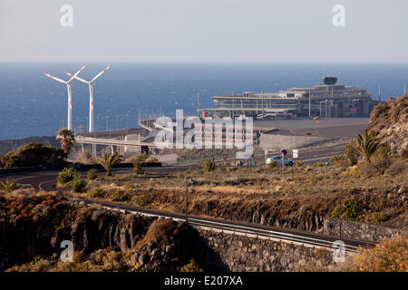 Flughafen Santa Cruz De La Palma, La Palma, Kanarische Inseln, Spanien Stockfoto