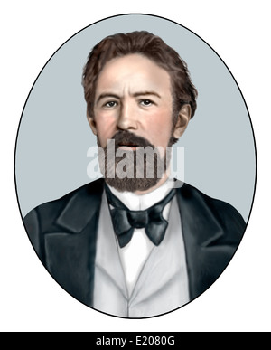 Anton Chekhov; 1860 1904; Russischer Dramatiker, kurzer Geschichteverfasser; Abbildung Stockfoto