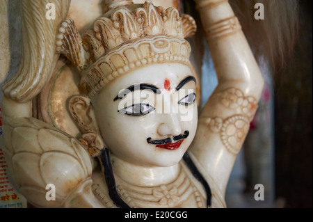 Indien, Westbengalen, Murshidabad, ehemalige Hauptstadt von Bengal, Jain-Tempel in der Nähe der Katgola-Palast Stockfoto