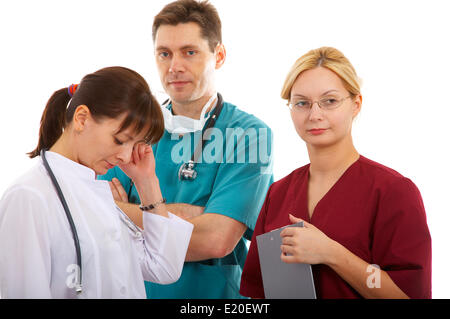 Ärzte und Krankenschwester Stockfoto
