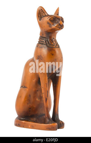 Ägyptische Katze statue Stockfoto