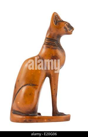 Ägyptische Katze statue Stockfoto