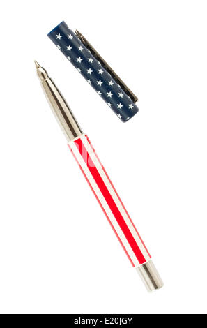 Kappe und Stift Stockfoto