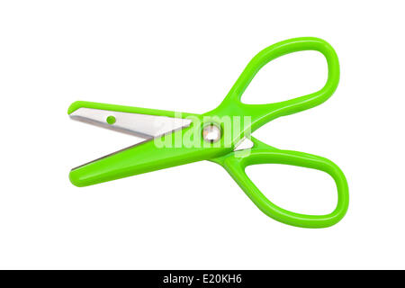 Moderne grüne Schere Stockfoto