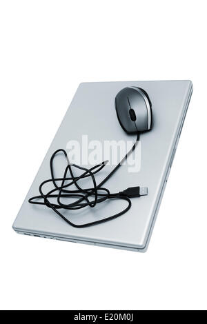 Moderne laptop Stockfoto