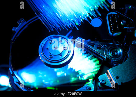 Hard Disk Stockfoto