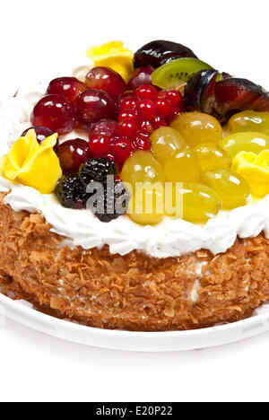 Frucht-Kuchen Stockfoto