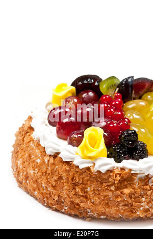 Frucht-Kuchen Stockfoto