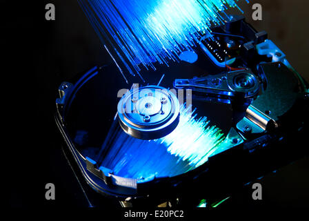 Hard Disk Stockfoto