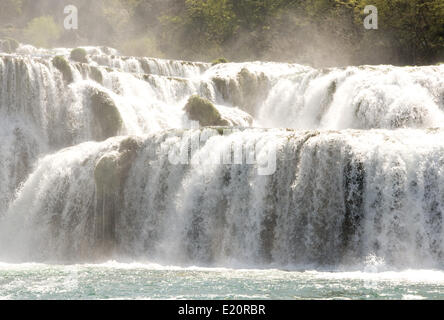 KRKA Nationalpark Stockfoto