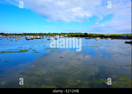 Bembridge St Helens Hafen Isle Of Wight im Ärmelkanal vor der Küste von Hampshire Stockfoto