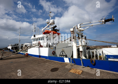 Angelboote/Fischerboote in Bangor Hafen Nordirland Stockfoto